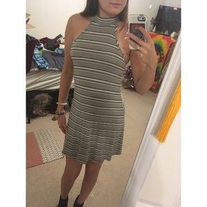 Striped green Charlotte Russe dress